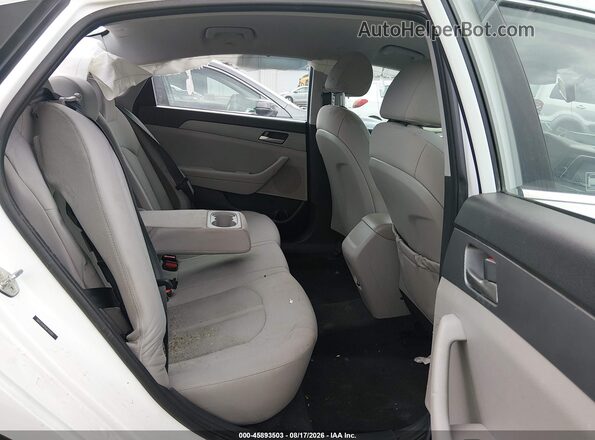 5NPE24AF8JH704851 2018 HYUNDAI SONATA Белый Вид наклейки с VIN-кодом