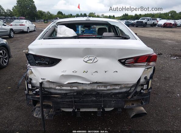 5NPE24AF8JH704851 2018 HYUNDAI SONATA Белый 