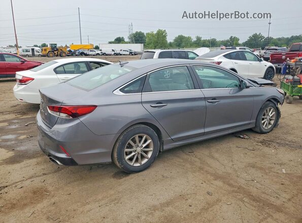 5NPE24AF8JH710388 2018 HYUNDAI SONATA Gray Հետևի աջ