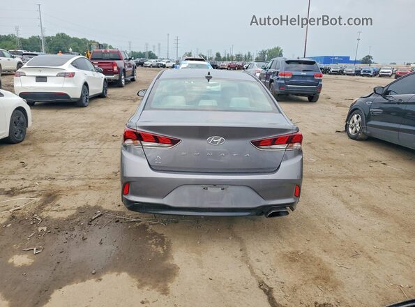 5NPE24AF8JH710388 2018 HYUNDAI SONATA Gray Հետևի տեսք