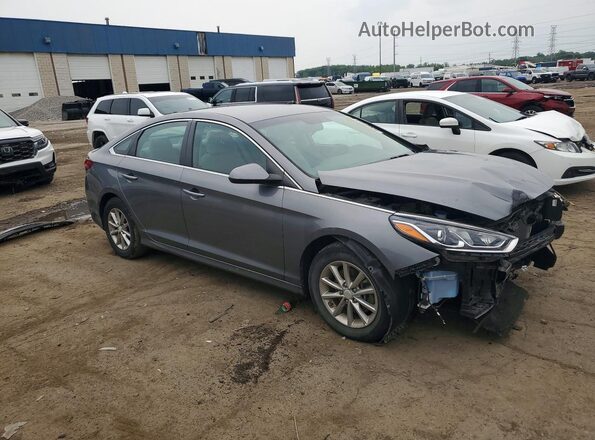5NPE24AF8JH710388 2018 HYUNDAI SONATA Gray Առջևի աջ