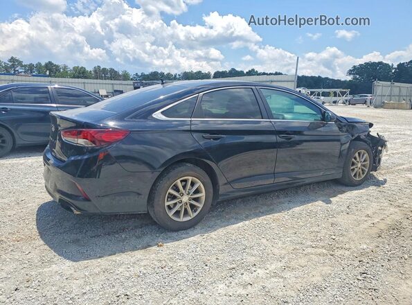 5NPE24AF8KH738466 2019 HYUNDAI SONATA Black Задня права чверть