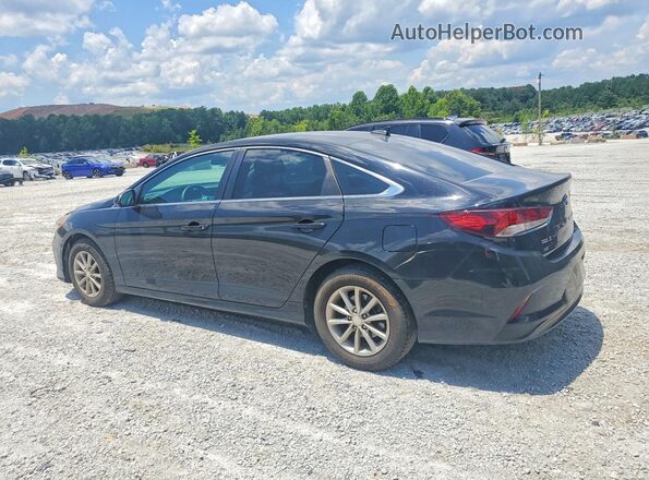 5NPE24AF8KH738466 2019 HYUNDAI SONATA Black Задня ліва чверть