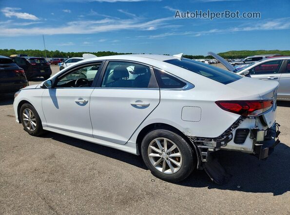 5NPE24AF8KH743683 2019 HYUNDAI SONATA White უკანა მარცხენა