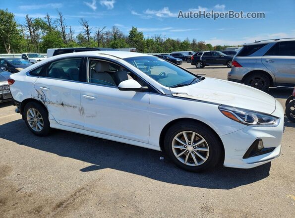 5NPE24AF8KH743683 2019 HYUNDAI SONATA White წინა მარჯვენა