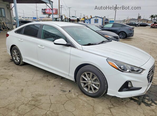 5NPE24AF8KH747992 2019 HYUNDAI SONATA White Առջևի աջ