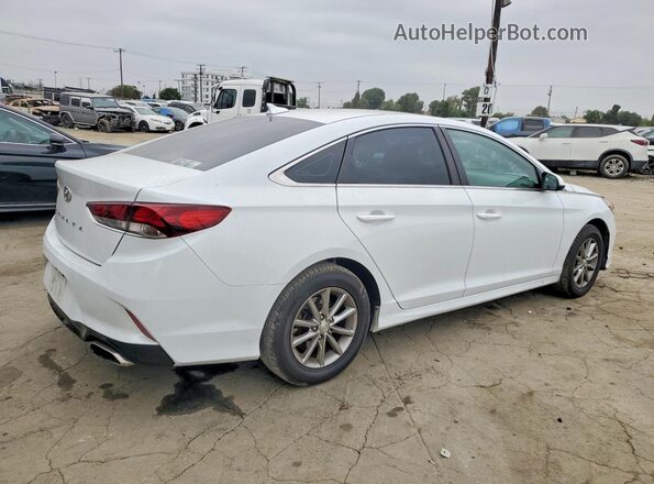 5NPE24AF8KH747992 2019 HYUNDAI SONATA White Հետևի աջ