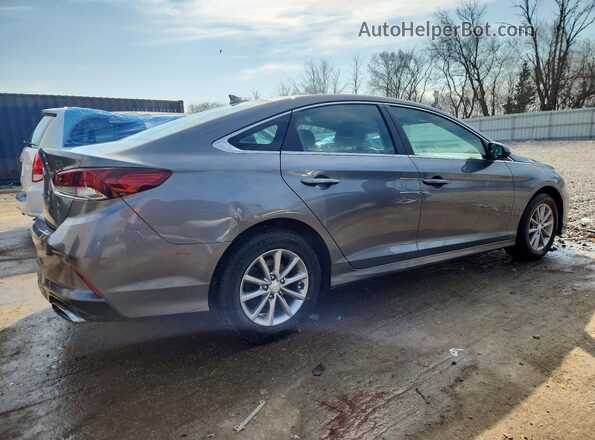 5NPE24AF8KH776201 2019 HYUNDAI SONATA Gray Հետևի աջ