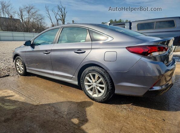 5NPE24AF8KH776201 2019 HYUNDAI SONATA Gray Հետևի ձախ