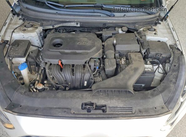 5NPE24AF8KH779843 2019 HYUNDAI SONATA Gray Widok wnętrza z tyłu