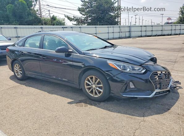 5NPE24AF8KH784444 2019 HYUNDAI SONATA Black წინა მარჯვენა