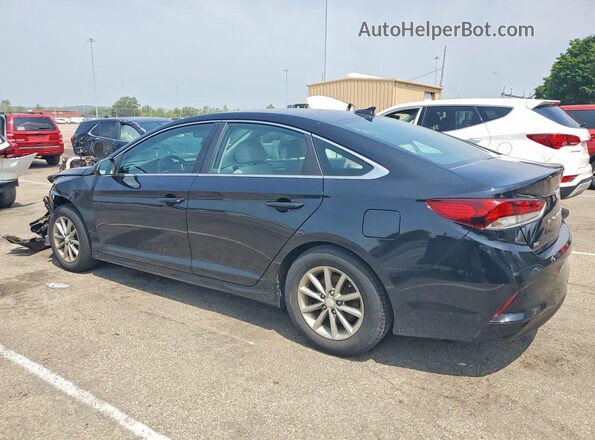5NPE24AF8KH784444 2019 HYUNDAI SONATA Black უკანა მარცხენა