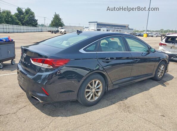 5NPE24AF8KH784444 2019 HYUNDAI SONATA Black უკანა მარჯვენა