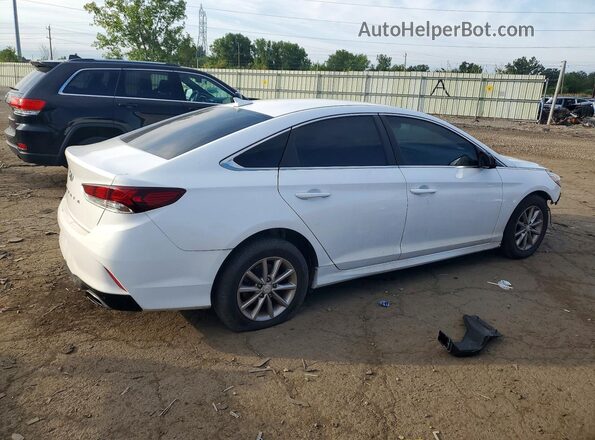 5NPE24AF8KH798621 2019 HYUNDAI SONATA Белый Задняя правая четверть