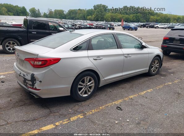 5NPE24AF9GH270769 2016 HYUNDAI SONATA Silver უკანა მარჯვენა