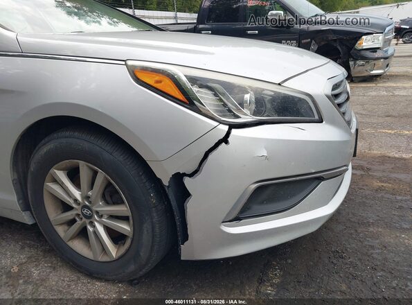 5NPE24AF9GH270769 2016 HYUNDAI SONATA Silver წინა ხედი