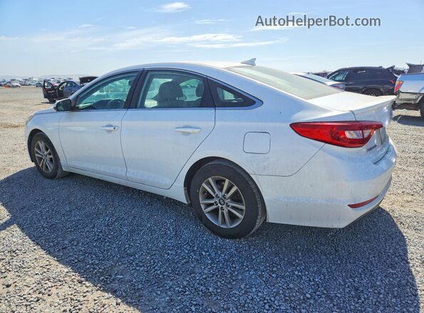 5NPE24AF9GH314754 2016 HYUNDAI SONATA White Trasero derecho