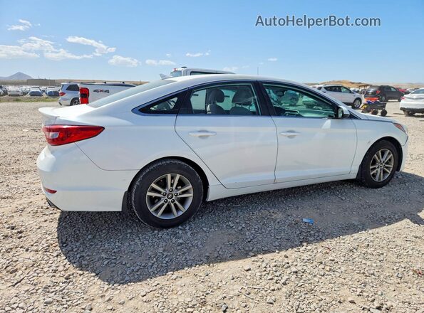 5NPE24AF9GH322692 2016 HYUNDAI SONATA White Trasero derecho