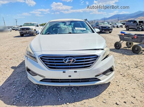 5NPE24AF9GH322692 2016 HYUNDAI SONATA White Vista frontal