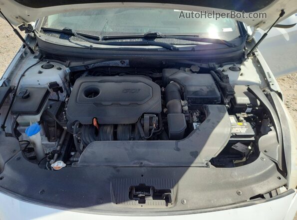 5NPE24AF9GH322692 2016 HYUNDAI SONATA White Vista interior trasera