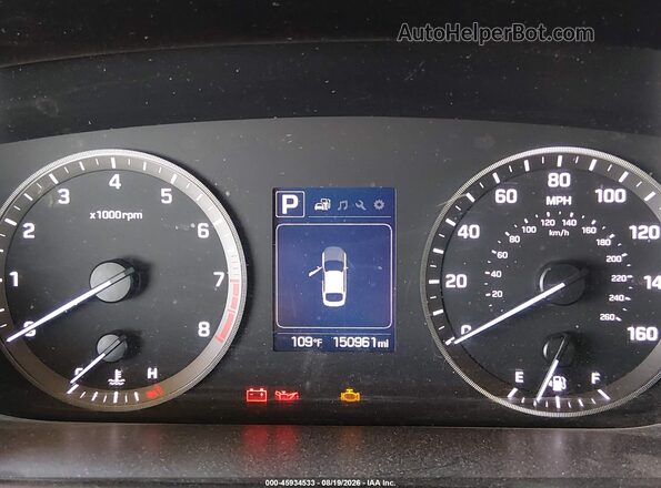 5NPE24AF9GH356339 2016 HYUNDAI SONATA White უკანა სავარძლების ხედი