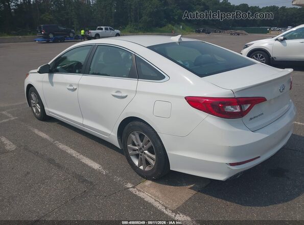 5NPE24AF9GH394668 2016 HYUNDAI SONATA White უკანა მარცხენა