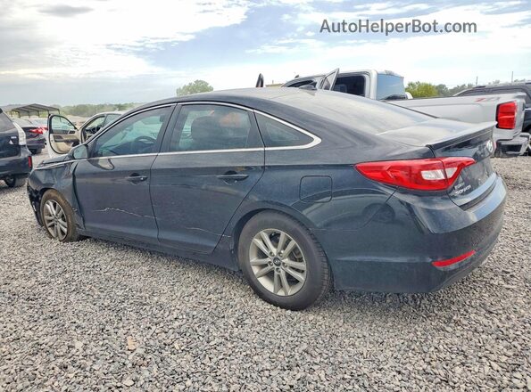 5NPE24AF9GH397375 2016 HYUNDAI SONATA Black Հետևի ձախ
