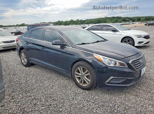 5NPE24AF9GH397375 2016 HYUNDAI SONATA Black Առջևի աջ