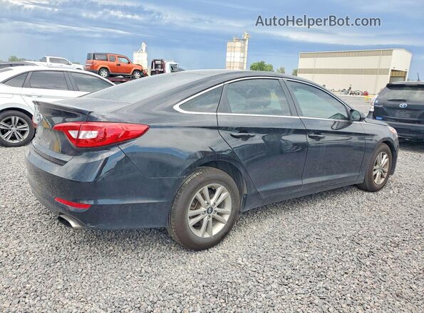 5NPE24AF9GH397375 2016 HYUNDAI SONATA Black Հետևի աջ