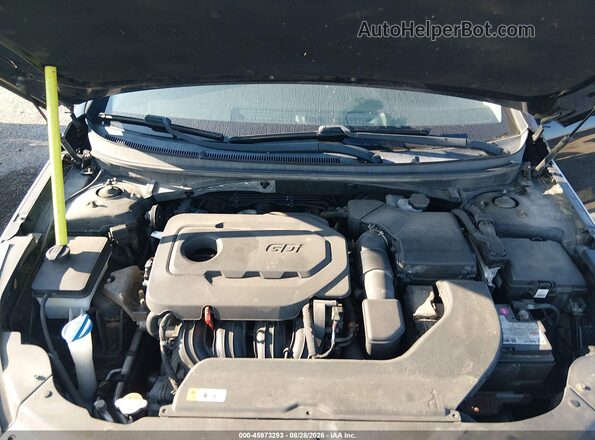 5NPE24AF9HH440758 2017 HYUNDAI SONATA Black Rear view