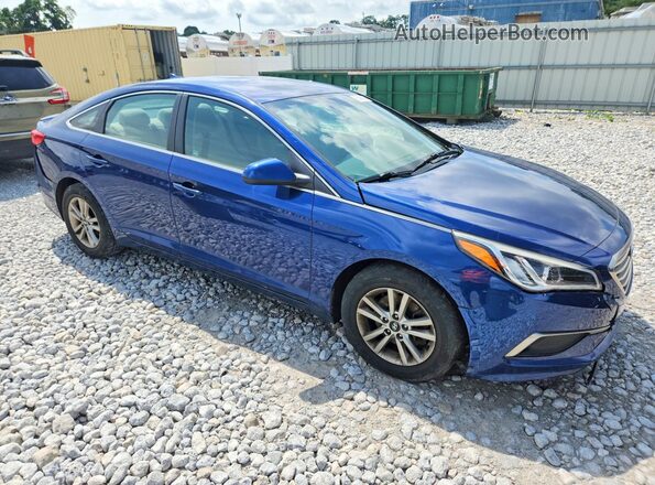 5NPE24AF9HH461416 2017 HYUNDAI SONATA Blue წინა მარჯვენა