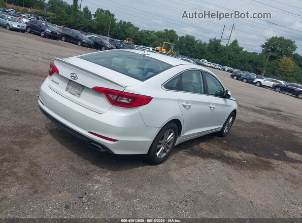 5NPE24AF9HH496909 2017 HYUNDAI SONATA White Trasero derecho