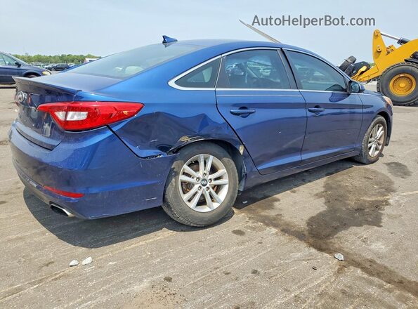 5NPE24AF9HH525454 2017 HYUNDAI SONATA Blue Հետևի աջ