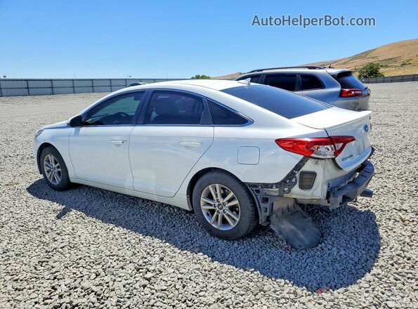 5NPE24AF9HH564951 2017 HYUNDAI SONATA White Задня ліва чверть