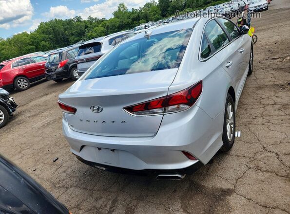 5NPE24AF9JH672461 2018 HYUNDAI SONATA Gray Vista trasera