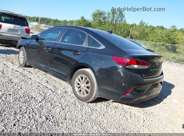 5NPE24AF9KH741487 2019 HYUNDAI SONATA Черный Задняя левая четверть