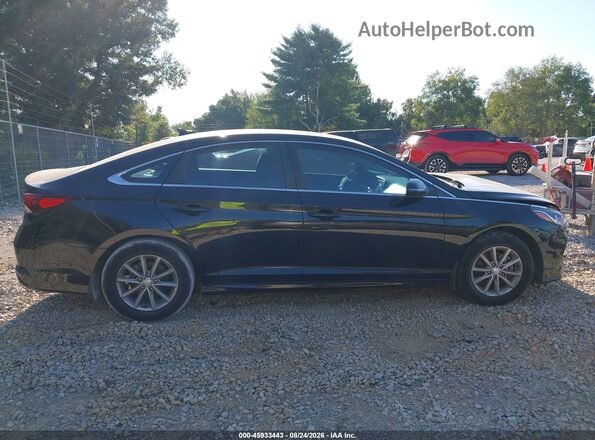 5NPE24AF9KH741487 2019 HYUNDAI SONATA Черный Панорамный вид салона 360°