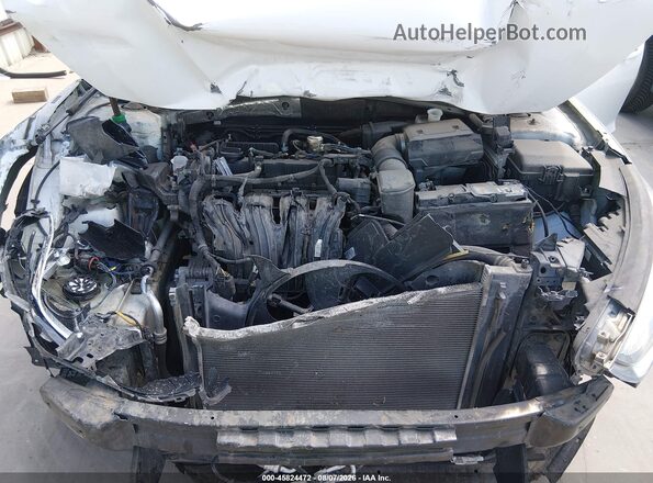5NPE24AF9KH753381 2019 HYUNDAI SONATA White Вид ззаду