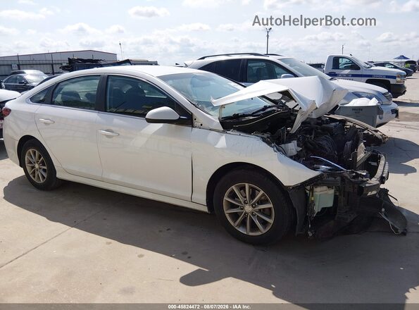 5NPE24AF9KH753381 2019 HYUNDAI SONATA White Панорамний вид салону 360°