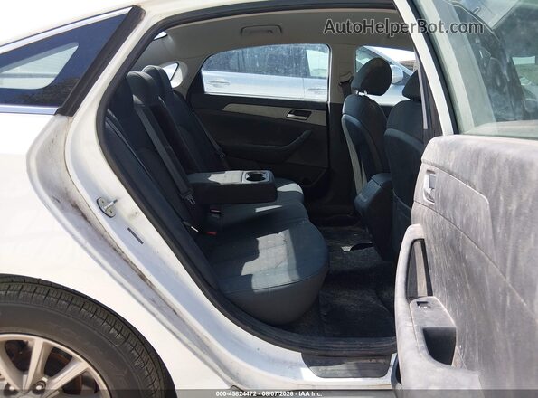 5NPE24AF9KH753381 2019 HYUNDAI SONATA White Вид наклейки з VIN-кодом