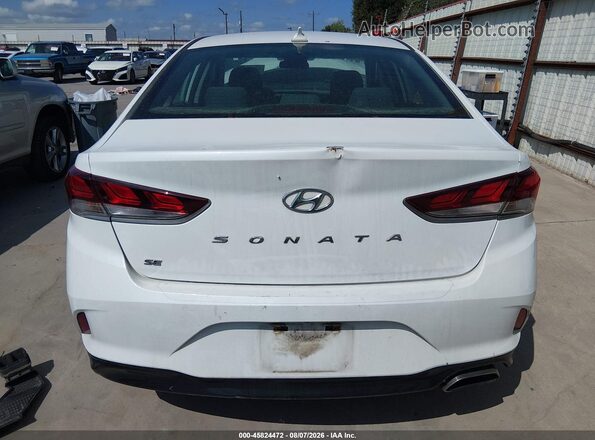 5NPE24AF9KH753381 2019 HYUNDAI SONATA White 