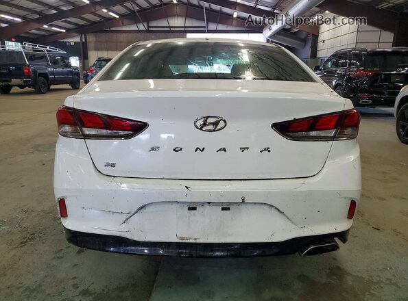 5NPE24AF9KH763358 2019 HYUNDAI SONATA White Vista trasera