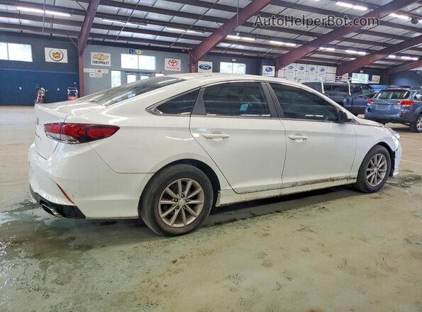 5NPE24AF9KH763358 2019 HYUNDAI SONATA White Trasero derecho