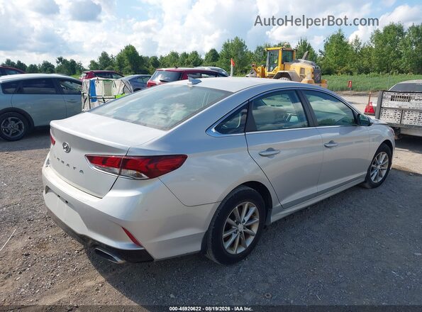5NPE24AF9KH798370 2019 HYUNDAI SONATA Silver Rear right