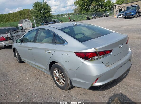 5NPE24AF9KH798370 2019 HYUNDAI SONATA Silver Rear left