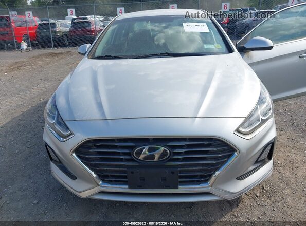 5NPE24AF9KH798370 2019 HYUNDAI SONATA Silver Front view