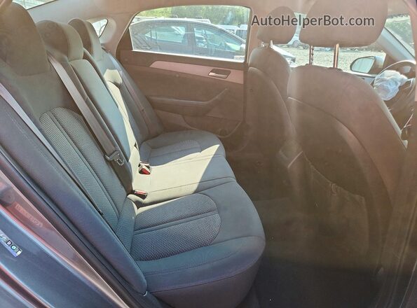 5NPE24AF9KH811828 2019 HYUNDAI SONATA Gray Вид задніх сидінь