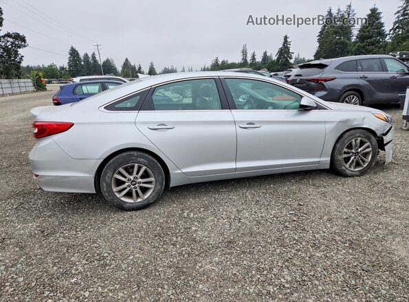 5NPE24AFXGH270764 2016 HYUNDAI SONATA Silver უკანა მარჯვენა
