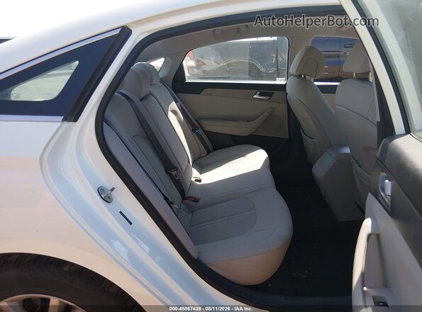 5NPE24AFXGH272207 2016 HYUNDAI SONATA White VIN კოდის სტიკერის ხედი