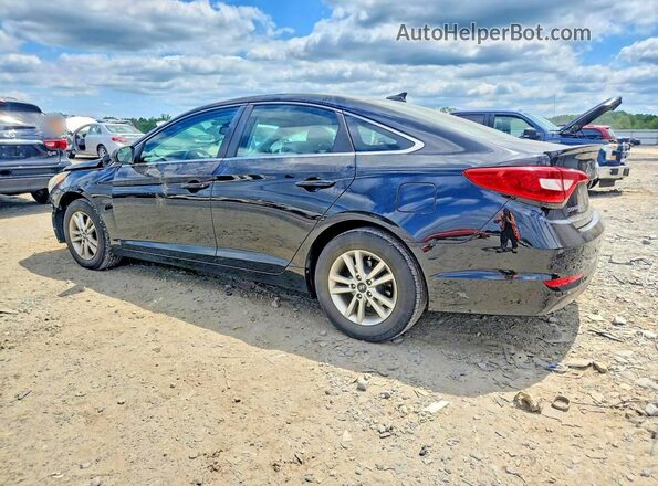 5NPE24AFXGH276256 2016 HYUNDAI SONATA Black Rear left